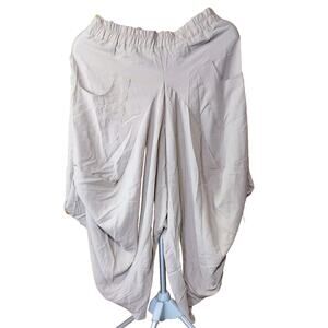 Bella Blue Haram Pants Women's Size /XL Beige Lightweight And Comfortable l/XL